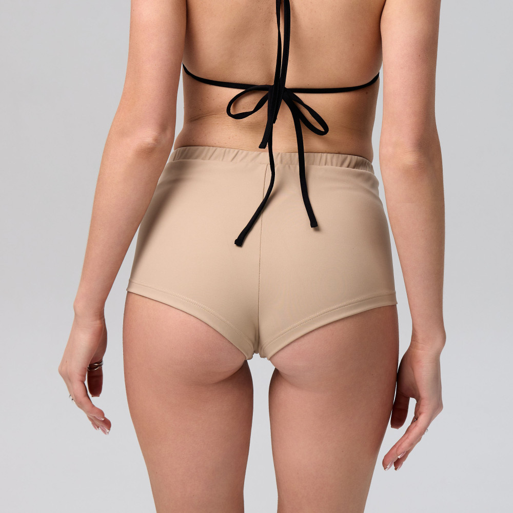 Бежевые шорты-боксеры - 3