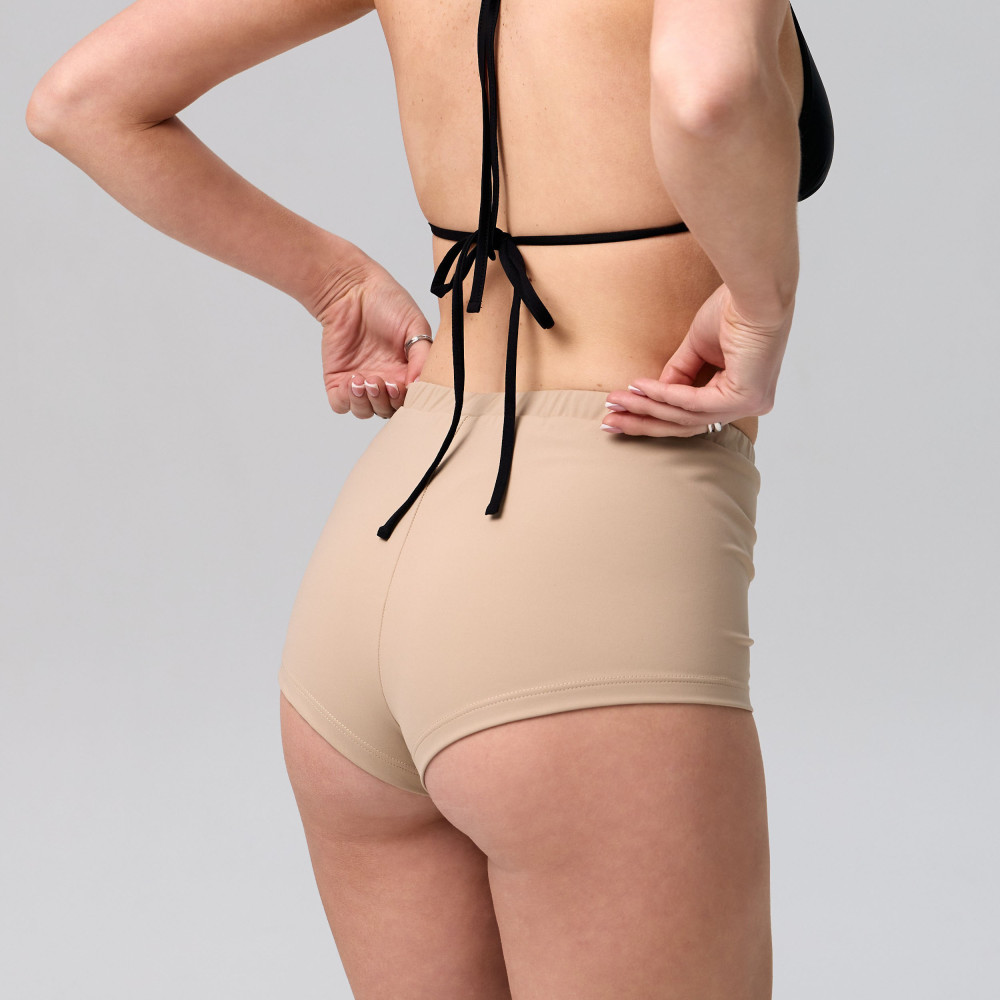 Бежевые шорты-боксеры - 4