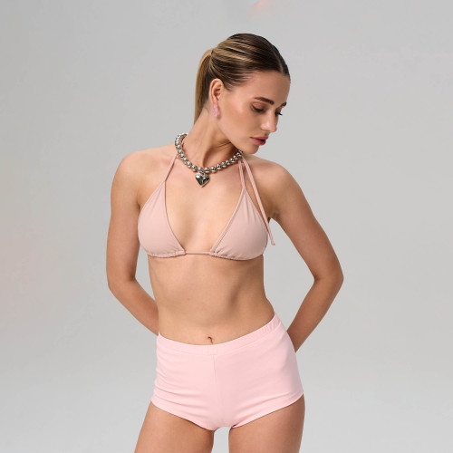 Бежевый топ треугольники