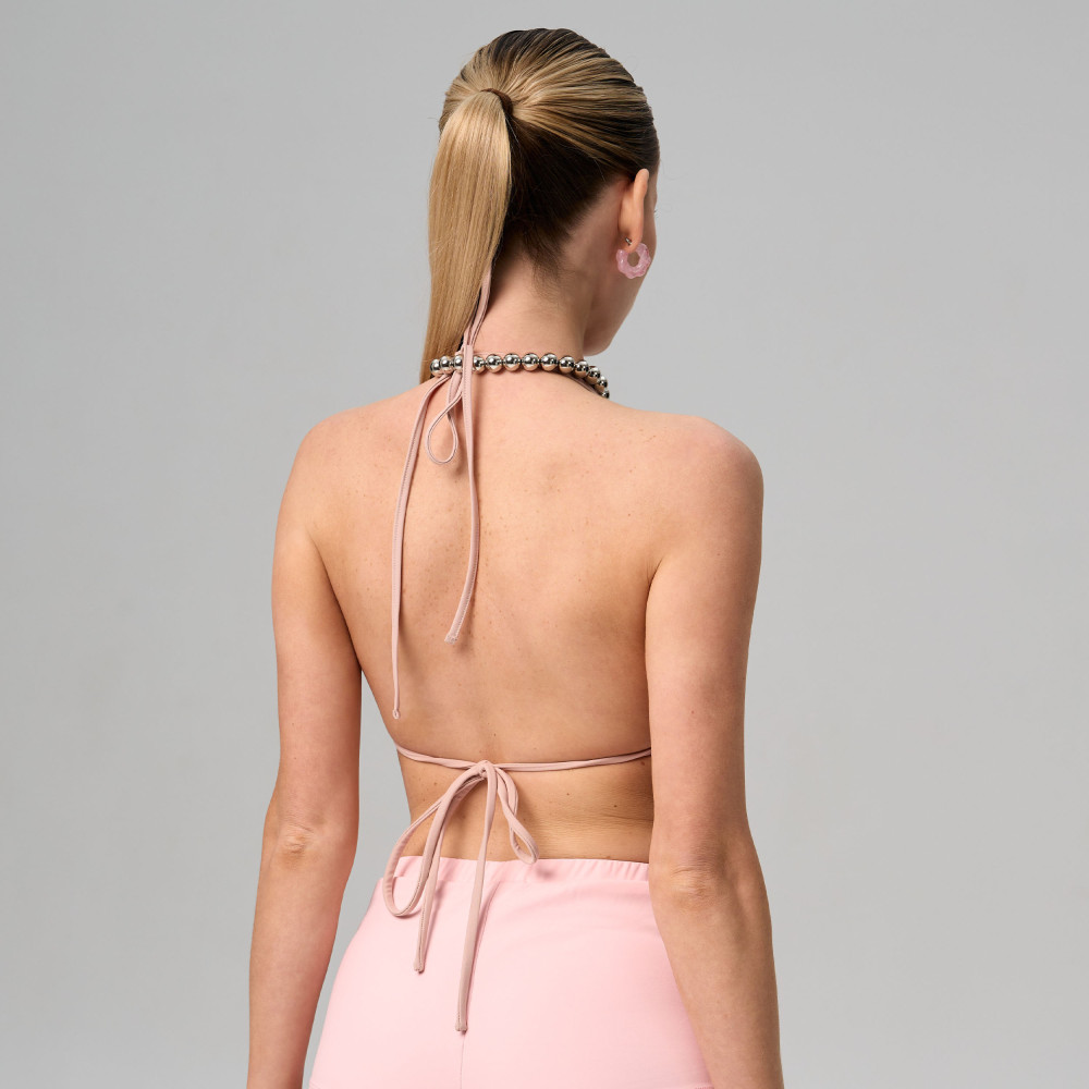 Бежевий топ трикутники - 5