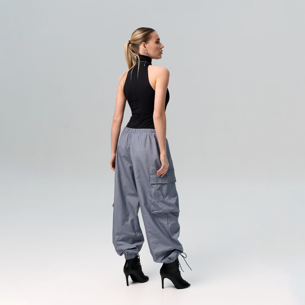 Серые штаны карго - 5