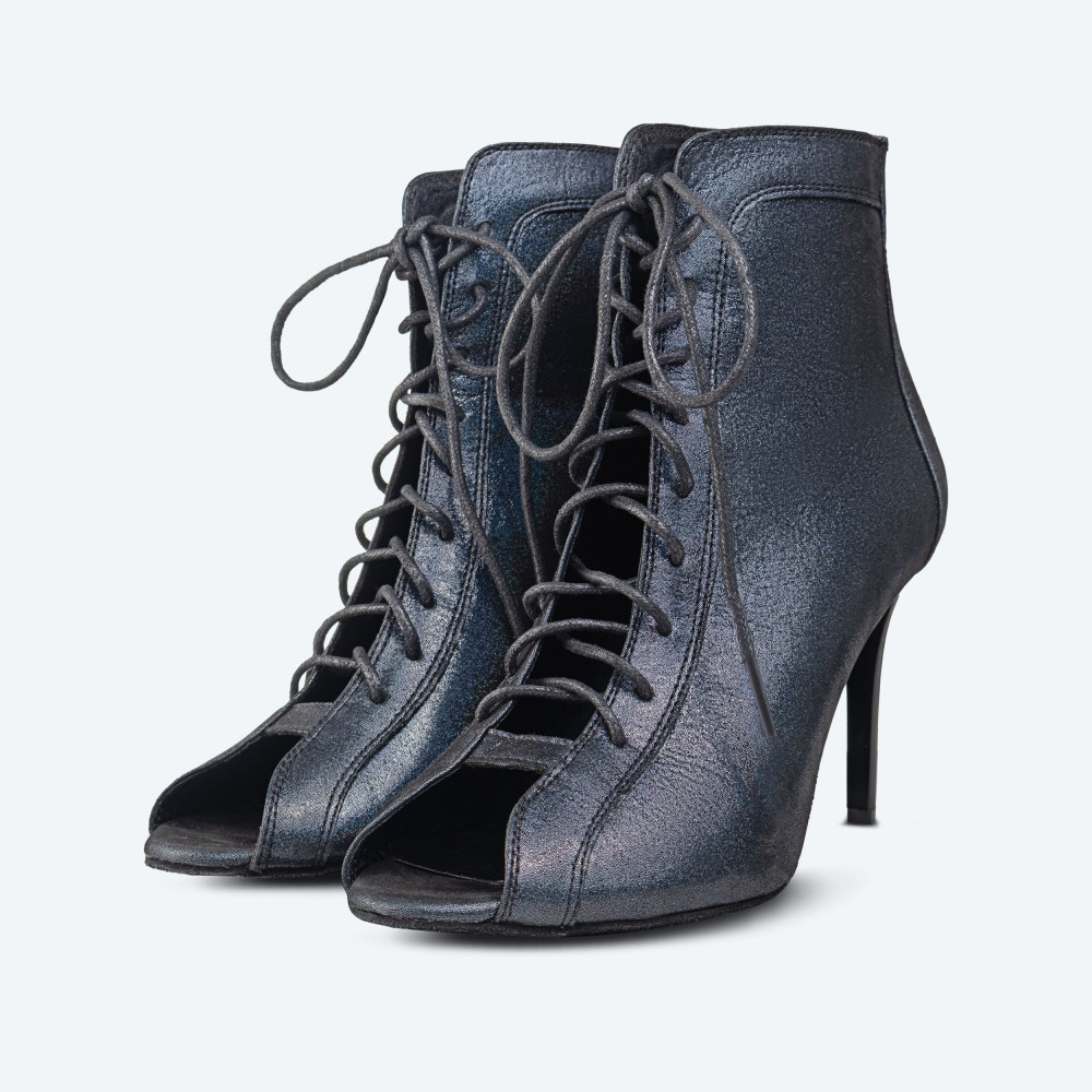 Cosmic Creations –  хилсы из натуральной кожи (9 см) - 1