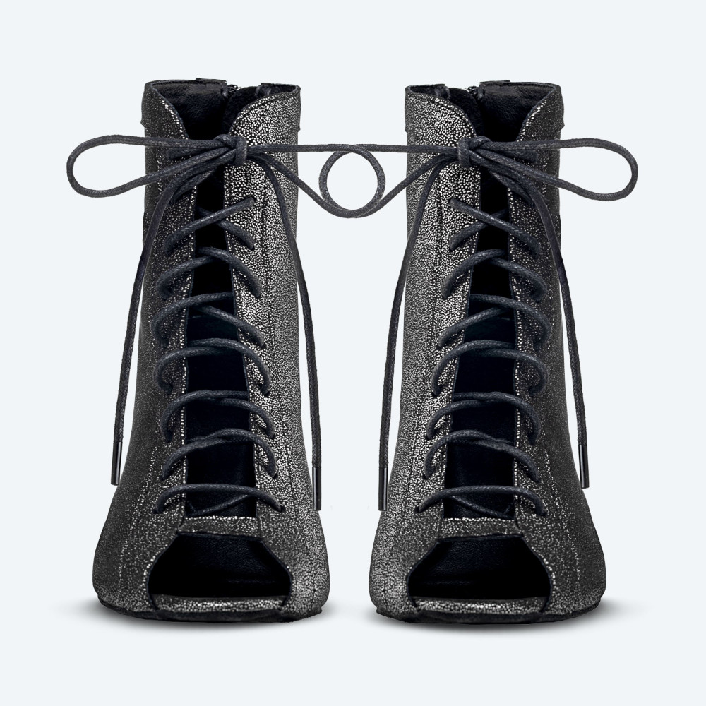 New York – хилсы из натуральной кожи (9 см) - 2