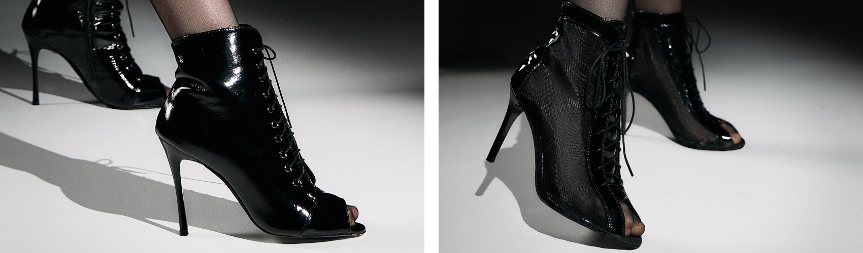 Выбор материала обуви для танцев на высоких каблуках